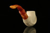 srv - Eagle's Claw Block Meerschaum Pipe with fitted case M2126