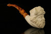 srv - Viking Churchwarden Dual Stem Meerschaum Pipe with fitted case M2151