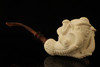 srv - Sherlock Holmes - Dr Watson Eagle's Claw Meerschaum Pipe with case 15191