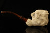 srv - Sherlock Holmes - Dr Watson Eagle's Claw Meerschaum Pipe with case 15191