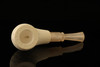 srv - Lattice Meerschaum Pipe by Tekin with fitted case 15193