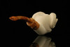 srv - Ram Block Meerschaum Pipe with fitted case M2189