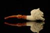 srv - Lion Block Meerschaum Pipe with fitted case M2190