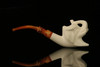 srv - Elephant Block Meerschaum Pipe with fitted case M2241