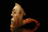 srv - Grim Reaper Block Meerschaum Pipe with fitted case M2246