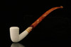 Lattice Dublin Churchwarden Dual Stem Meerschaum Pipe with case M2283