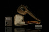 srv - Santa Claus Block Meerschaum Pipe with fitted case M2300