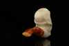 srv - Santa Claus Block Meerschaum Pipe with fitted case M2303