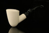 srv Premium - Tomahawk - Block Meerschaum Pipe with custom case M2314