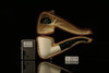 srv Premium - Tomahawk - Block Meerschaum Pipe with custom case M2314