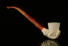 srv - Lady's Hand Churchwarden Block Meerschaum Pipe with fitted case M2326