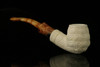 srv - Cauliflower Churchwarden Dual Stem Meerschaum Pipe with case M2328