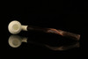 srv Premium - Acorn Churchwarden - Meerschaum Pipe  with custom case M2332