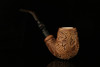 srv - Vineyard Block Meerschaum Pipe with case M2336