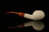 srv - Lattice Tomato Block Meerschaum Pipe with fitted case M2349