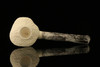 srv - Freehand Plateau Block Meerschaum Pipe with fitted case M2365