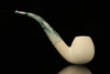 srv - Apple Block Meerschaum Pipe with fitted case M2366