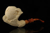 srv - Eagle's Claw Block Meerschaum Pipe with fitted case M2395