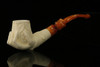 srv - Lady's Hand Block Meerschaum Pipe with fitted case M2410