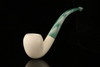 srv - Acorn Block Meerschaum Pipe with fitted case M2425