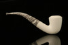 srv - Dublin Block Meerschaum Pipe with fitted case M2428