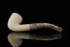 srv - Dublin Block Meerschaum Pipe with fitted case M2428