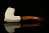 srv - Freehand Block Meerschaum Pipe with fitted case M2430