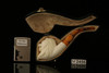 Lion Block Meerschaum Pipe with fitted case M2456
