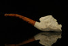 srv - Old Man Block Meerschaum Pipe with fitted case M2469