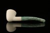 srv - Tomahawk Block Meerschaum Pipe with fitted case M2483