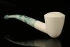 srv - Tomahawk Block Meerschaum Pipe with fitted case M2483
