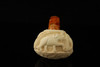 srv - Tri Elephants Block Meerschaum Pipe with custom case 15218
