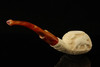 srv - Tri Elephants Block Meerschaum Pipe with custom case 15218