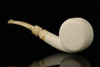 srv - Dot Block Meerschaum Pipe with fitted case M2511