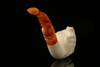 srv - Elephant Block Meerschaum Pipe with custom case M2516