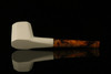 srv - Panel Sitter Block Meerschaum Pipe with fitted case M2528