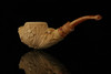 Autograph Series Hunting Dog Block Meerschaum Pipe with fitted case M2541