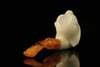srv - Hercules Block Meerschaum Pipe with fitted case M2557