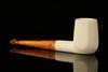 srv - Sitting Panel Block Meerschaum Pipe with fitted case M2562