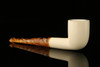 srv - Billiard Block Meerschaum Pipe with fitted case M2563