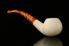 srv - Apple Block Meerschaum Pipe with fitted case M2582