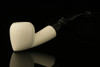 srv Premium - Freehand -Block Meerschaum Pipe with custom case M2593