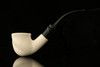 srv Premium - Freehand -Block Meerschaum Pipe with custom case M2595