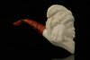 srv - Victorian Lady Block Meerschaum Pipe with fitted case M2612