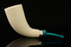 IMP Meerschaum Pipe - Horn - Hand Carved with fitted case i2519