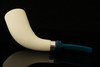 IMP Meerschaum Pipe - Horn - Hand Carved with fitted case i2519