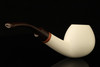 F. Baki - Apple Meerschaum Pipe Carved by Fikri Baki - 9 mm Filter with case 15260