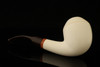 F. Baki - Rhodesian Meerschaum Pipe Carved by Fikri Baki - 9 mm Filter with case 15261