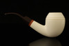 F. Baki - Rhodesian Meerschaum Pipe Carved by Fikri Baki - 9 mm Filter with case 15261