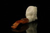 srv - Pirate Block Meerschaum Pipe with fitted case M2667